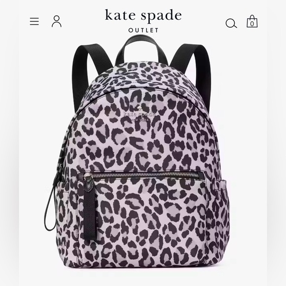 Kate spade Chelsea backpack cheetah print - Picture 1 of 1